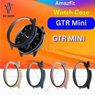 Amazfit GTR mini hard pc case tempered glass amazefit screen protector GTRmini cover casing watch st