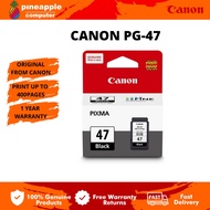 Canon PG-47/ PG47/ PG 47 Black Ink Cartridge For E400/410/ 460/477/480/470/270/3170