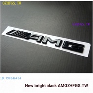 Welfare Benz Bright Black Logo CLA45 C63 E63 C43 CLS63 C250 AMG Logo Badge Sticker Tail Logo Trunk L