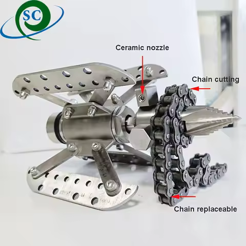 3/8 Rotating Nozzle Dredging Vehicle Municipal Sanitation Sewer Hinge Tree Root Sludge Cleaning Rota