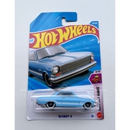 Hot Wheels '63 Chevy II - Compact Kings 8/10 (Light Blue) 193/250 [2026 Mainline]