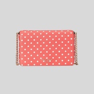 Kate Spade Spencer Dots Chain Wallet Peach Melba Multi PWR00315