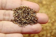 15/0 Miyuki Hexagon Seed Beads, Dark Gold Metallic Japanese Beads, 10 Grams, 457/S49
