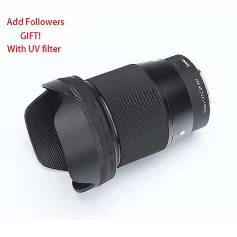 Sigma 16mm F1.4 DC DN Contemporary Lens for Sony E Mount Canon EF-M Mount L Mount