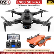 เฮลิคอปเตอร์ L900 PRO SE MAX Drone 4K เซ็นเซอร์หลีกเลี่ยงอุปสรรคกล้อง HD คู่ไร้แปรง GPS 5G WIFI โดรน