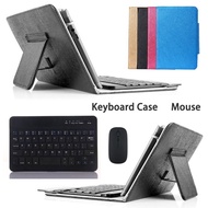 🔥Ready Stock🔥7" 8" inch 10" 10.1" inch Tablet Universal Wireless Bluetooth Mouse Keyboard Case Stand