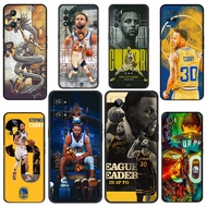 Realme 8S 8i 9i 9 10 Pro Plus 12 12X TPU Spot goods Black soft case phone case NBA Basketball Stephe