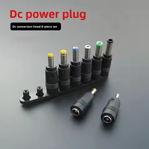 DC Adapter Connectors DC Barrel Jack Plug Power Adapter for 5V 12V 24V Power Adapter Power Round Plu