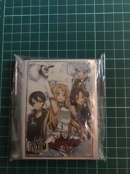 全新 刀劍神域十周年紀念卡套 abec Sword Art Online SAO 60個 WS 卡套