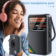 Portable FM AM SW Radio Mini Full Band Radio Best Reception Battery Operated Radio with HD Display S