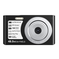 48MP 4K Mini Digital Camera Built-in Fill Light Student Camera Anti-Shake B 1Set