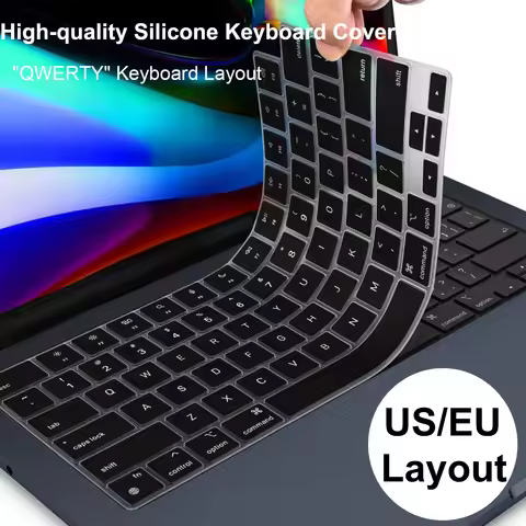 Premium Silicone Keyboard Cover,Compatible With 2021-2026 MacBook Pro 14"/16" M1-M5 Pro/Max,2022-202