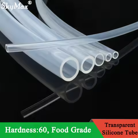 1/3/5/10M Flexible Silicone Tube Water Connector Garden Hoses Transparent Aquarium Air Irrigation Pi