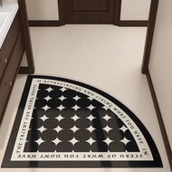 American Bathroom Absorbent Floor Mat Bathroom Diatom Mud Foot Mat Entrance Door Quick-drying Carpet