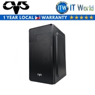 Itw | CVS 1703 ATX PC Case with 750W Jumbo 120mm Fan PSU Black (M-ATX)