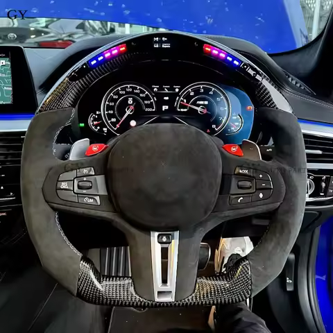 LED Steering Wheel Fit For BMW M3 G80 M4 M5 F90 M8 X3M X4M X5M X6M F40 F44 F97 F98 F95 F96 G20 G30 G