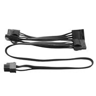 (KYSB) 3X 6Pin to 4 Molex Modular Power Supply Cable 6Pin to 4 IDE Cable for RM1000X RM850X RM750X R