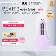 FOREO BEAR 2 eyes & lips - Microcurrent Smoothing Instant Face Lift | Eye Care Device | Brow Lift |