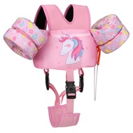 13-30lbs/30-70lbs Toddler Floaties Arm Floaties, Toddler Swim Vest Cartoon Swim Arm Band for Kids wi