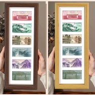 Distribution Six-Continuous Frame Black Walnut Photo Frame Increase Luck Multi-Gold Picture Frame Se