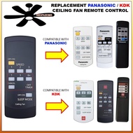 Panasonic KDK 3 Speed Ceiling Fan Remote Control Replacement remote kipas siling f-m14c5 k14c5 f-m14c7 k14c7 f-m14c8