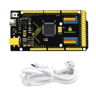 Mega Plus 2560 R3 Board for Arduino with Type-C USB Cable, 2A Output, More Powerful MCU Contoller Bo