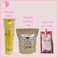 SY GLOW----24K GLD LTN+24K GLD SOAP+SNSCRN GEL CREAM (DAVAO)