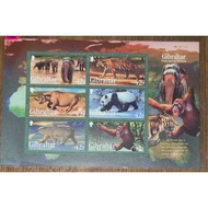 Miniature Sheet GIBRALTAR: Endangered Animals Part I; Date Issued: 31 July 2011