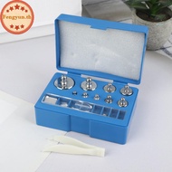 FENGYUN 17Pcs 10mg-100g Precision Digital Scale Calibration Weight Set Weighting Tools 100g 50g 20g 
