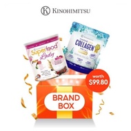 [Bundle of 2] Kinohimitsu Superfood+ Lady 500g + Kinohimitsu Marine Collagen 180g