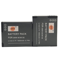 DSTE 2-Pack DMW-BCM13 DMW-BCM13e Li-ion Battery Compatible with Panasonic Lumix DMC-TZ60 ZS30 ZS35 Z