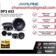 ALPINE DP2-653  HIRES COMPONENT 3-WAY SPEAKER ORIGINAL MALAYSIA 2025(Read stock) |  Speaker 3-Hala K