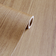 Dày 3D vân gỗ hình nền tự dính cửa gỗ Đồ nội thất cũ màng bảo vệ không thấm nước PVC tủ quần áo bảng