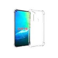 HTC U20 5G -  四角全包系列 (加厚) 手機軟套 透明 保護殼 TPU Soft Case Cover