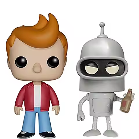 Futurama Bender Fry Vinyl Action Figures Collection Model Toys