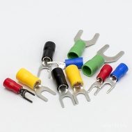 Connector Terminal Fork Shape SV1.25-4L Manufacturer European Style With Sheath Individual Cold Pres