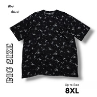 T-shirts BIG SIZE JUMBO 3XL 4XL 5XL 6XL 7XL 8XL JUMBO Printing Motif T-shirts