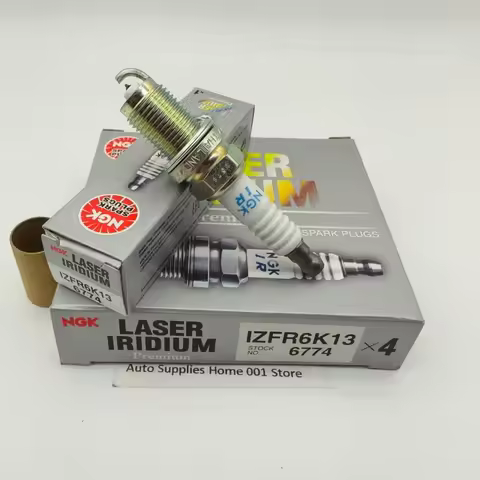 4/6Pcs Original NGK IZFR6K13 6774 Brand New Laser Iridium Platinum Spark Plug For Honda Fit2004-2014
