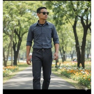 Denim jeans model wash Regular pants 14-oz