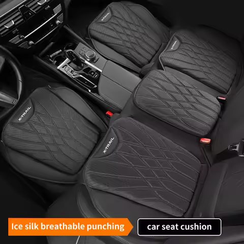 New Car Seat Cover Universal Ice Silk Seat Rear Cushion Interior Seat Protection Pad for Nissan Xtra