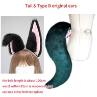 Game Genshin Impact Tighnari Cosplay Costume Wig Hair Genshin Tighnari Tail Costumes With Ears Acces