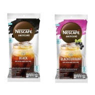 HITAM Nescafe Americano 108gr - Sweet Black Coffee Unique Flavor (8 x 13.5gr)