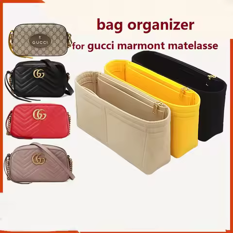 【Only Sale Inner Bag】Bag Organizer Insert For Gucci GG Marmont Matelasse Camera Organiser Divider Sh