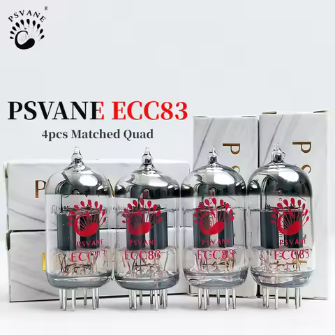 PSVANE Vacuum Tube ECC83 12AX7 12AU7 ECC82 ECC81 12AT7 EL84 Electronic Precision Matching Amplifier 