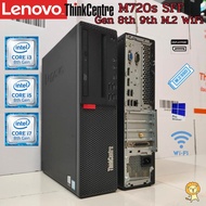 LENOVO ThinkCentre M720s SFF Core i3 i5 i7 Gen 8th 9th M.2 NVME Wifi Ready To Use