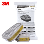 3M 6006 ตลับกรอง(1 คู่) ของแท้ ตลับกรองป้องกันไอระเหยสารเคมี ไอฟอร์มัลดีไฮด์ และไอแอมโมเนีย