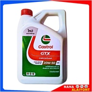 Castrol GTX 20W-50 น้ำมันเครื่อง เบนซิน Castrol GTX 4L.