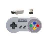 Game Controller Wireless 2.4G Gamepad Joypad Joystick Compatible for SNES Mini PC NS Switch