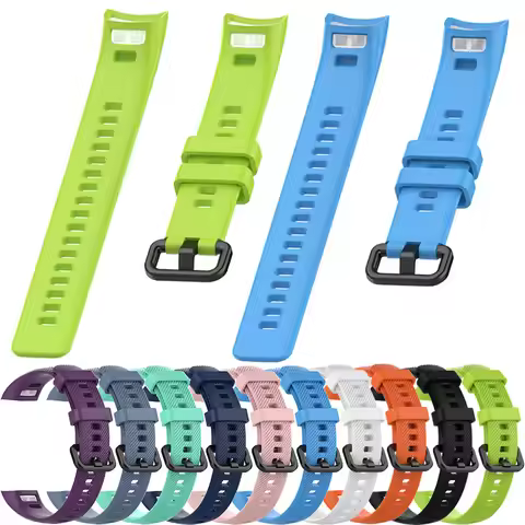 Silicone Strap For Huawei Honor Band 5/4 Breathable Replacement Wristband for Honor Band 4/5 Watchba