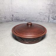 陶器煎鍋直徑20cm手工紅粘土砂鍋